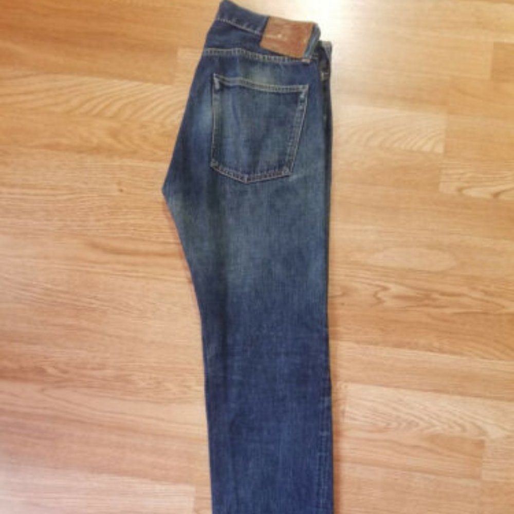 Sugar Cane Men Jeans W28 L32 Selvedge Blue Faded Great Conditino SC42009 Japan